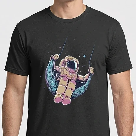 Férfi Imperial póló - Astronaut paint
