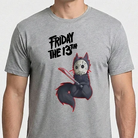 Férfi Imperial póló - Friday the 13th Cat Edition