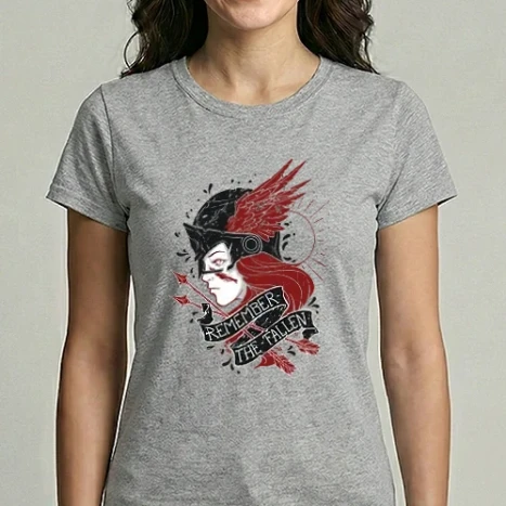 Női Imperial póló - Remember The Fallen