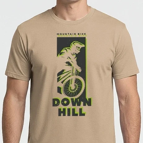 Férfi Imperial póló - Mountain bike - Downhill - fekete  