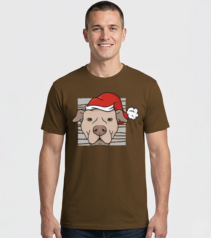 Karácsonyi pitbull – Férfi Imperial póló