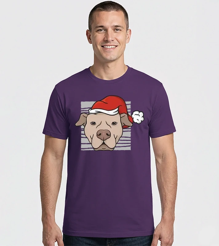 Karácsonyi pitbull – Férfi Imperial póló