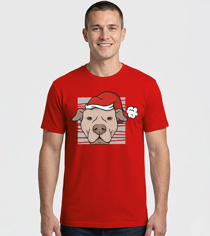 Karácsonyi pitbull – Férfi Imperial póló
