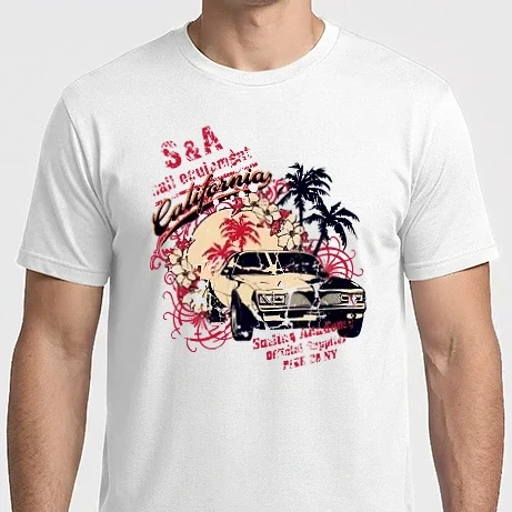 Férfi Imperial póló - Autó 