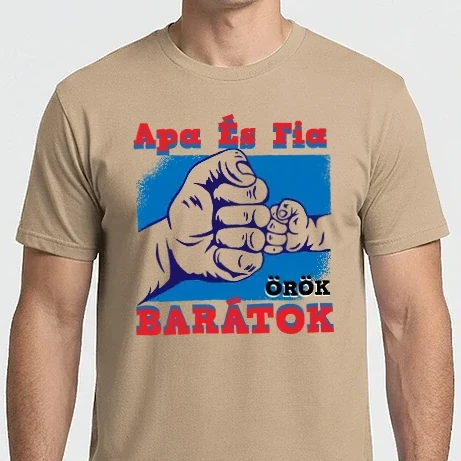 Férfi Imperial póló - Apa és Fia örök barátok