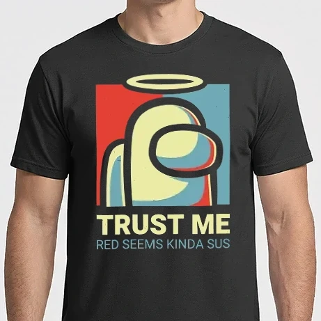 Férfi Imperial póló - Among Us Trust me