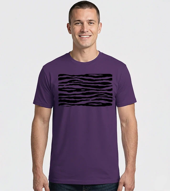 Zebra maszk – Férfi Imperial póló