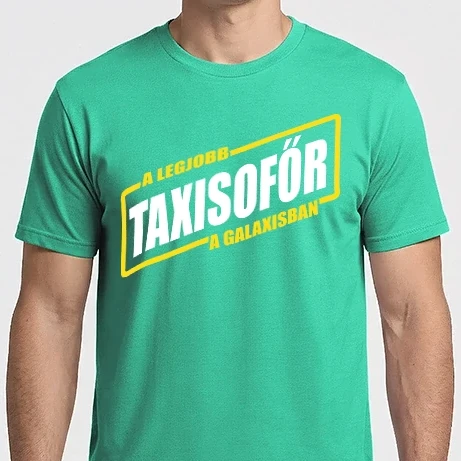 Férfi Imperial póló - Legjobb taxisofőr a galaxisban