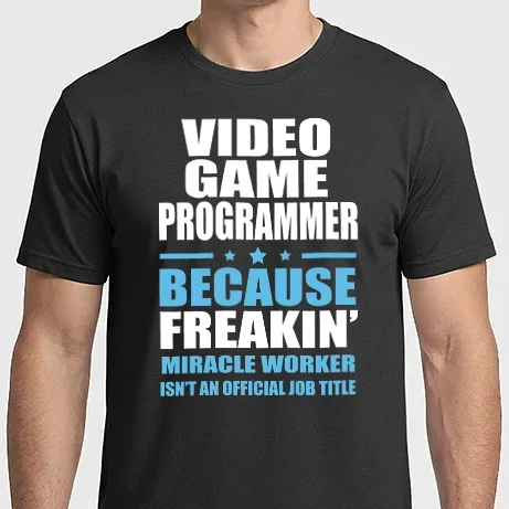 Férfi Imperial póló - Video game Programmer