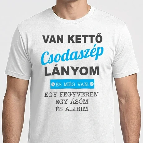 Férfi Imperial póló - Van Két Csodaszép Lányom