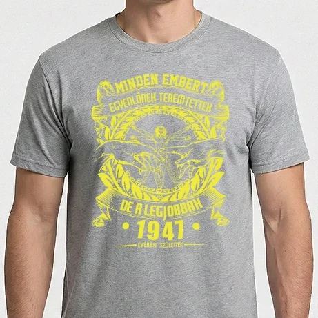 Férfi Imperial póló - Minden ember... 1947