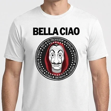 Férfi Imperial póló - Bella Ciao