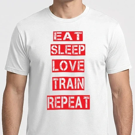 Férfi Imperial póló - AET SLEEP LOVE TRAIN