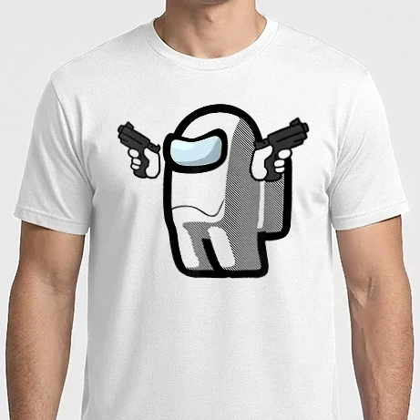 Férfi Imperial póló - Pew Pew Impostor
