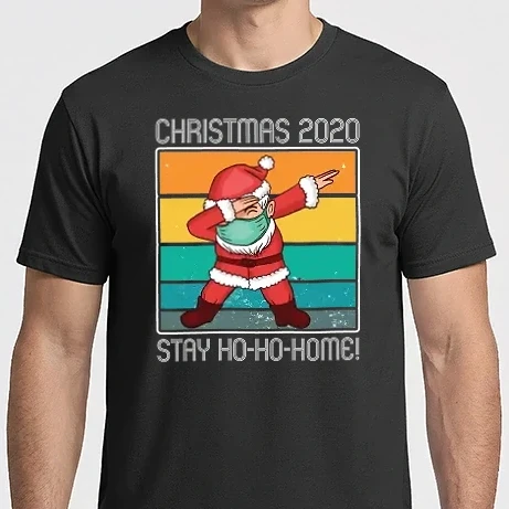 Férfi Imperial póló - Christmas 2020 stay hohohome