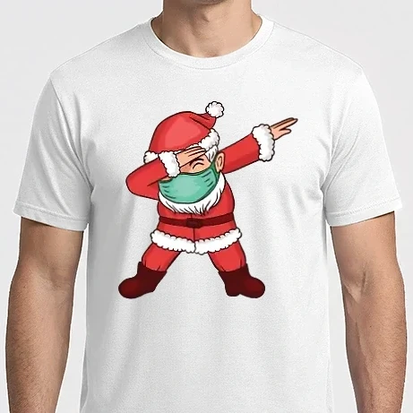 Férfi Imperial póló - Santa maszk DAB