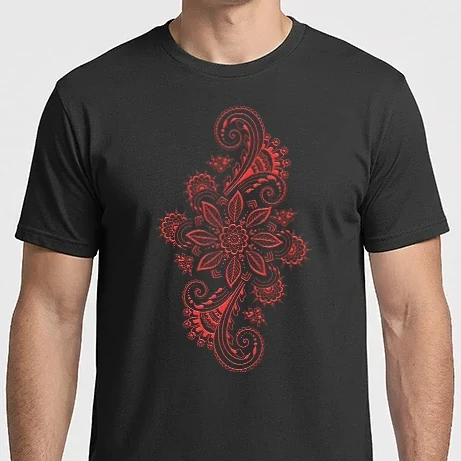 Férfi Imperial póló - Mandala virág