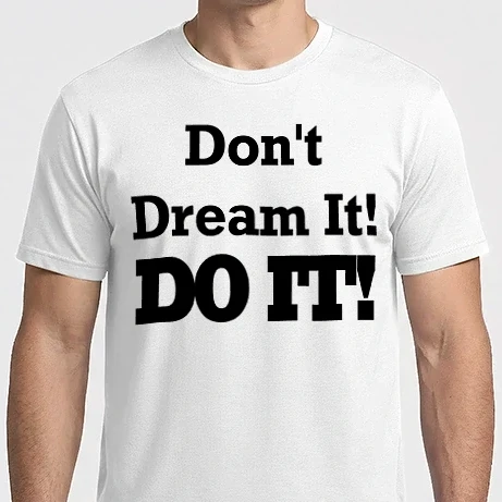 Férfi Imperial póló - Don't dream, do it!