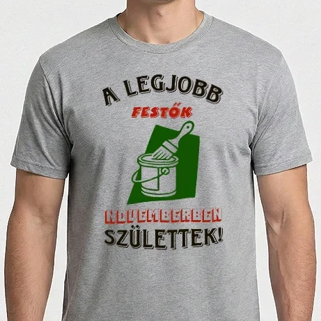 Férfi Imperial póló - Festő szülinapja