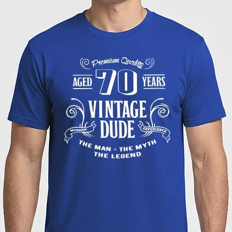 Férfi Imperial póló - Vintage Dude - 70
