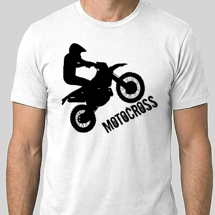 Férfi Alap póló - motocross
