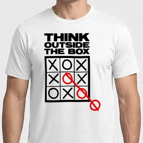 Férfi Imperial póló - Think outside the box.eps
