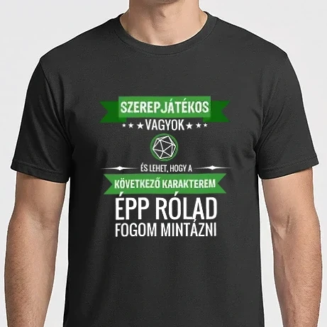 Férfi Imperial póló - A következő karakterem (szerepjátékos)