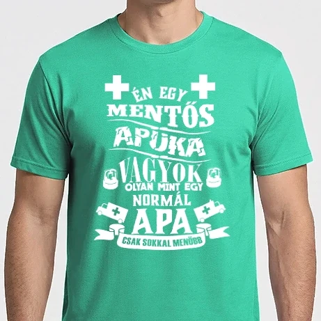 Férfi Imperial póló - Mentős Apuka