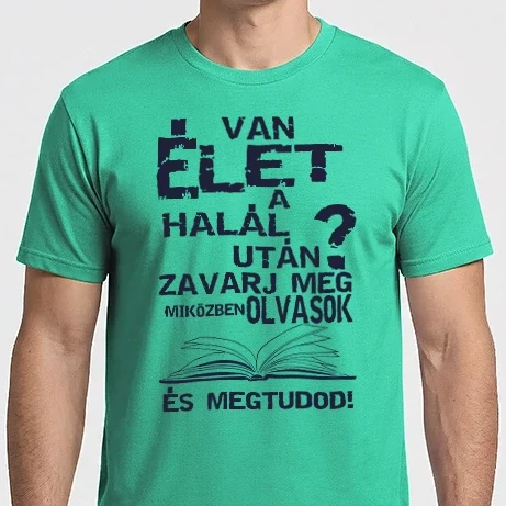 Férfi Imperial póló - Zavarj meg miközben olvasok...