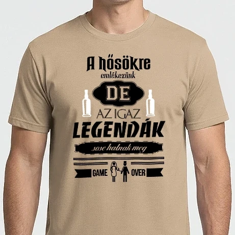 Férfi Imperial póló - Az igazi legendák...