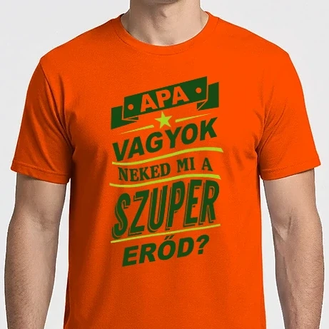 Férfi Imperial póló - Apa szupererő