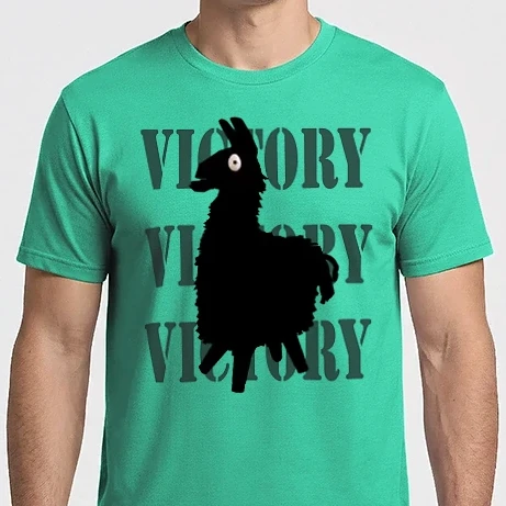 Férfi Imperial póló - Fortnite Llama Victory