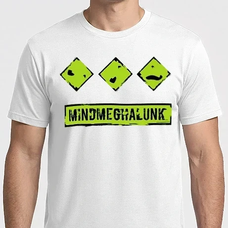 Férfi Imperial póló - mindmeghalunk-szaggatott-zöld