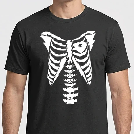 Férfi Imperial póló - skull