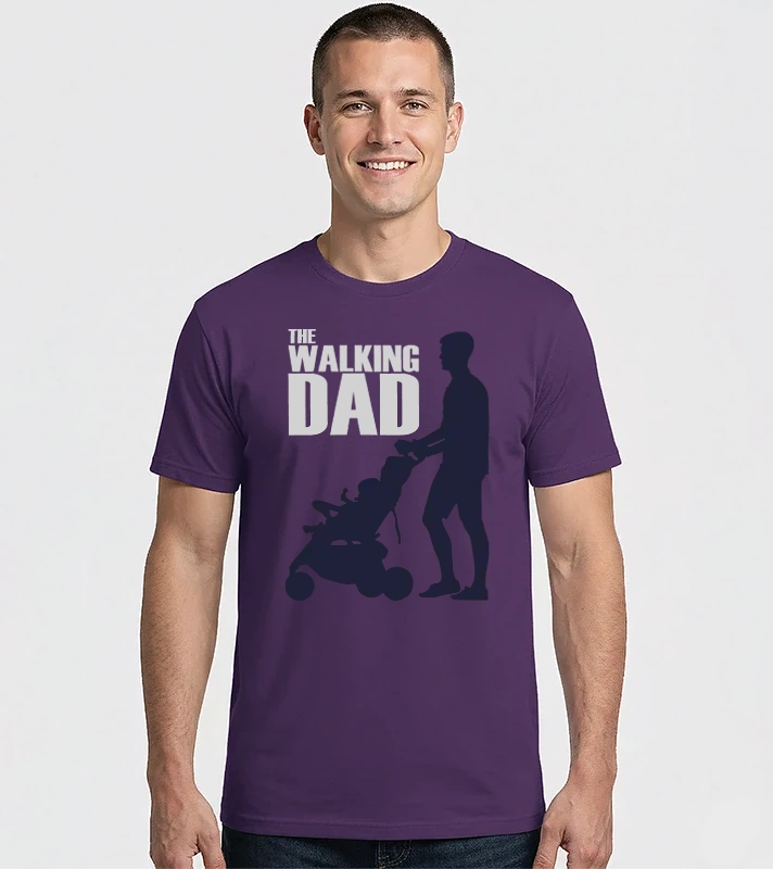 walking dad_9999 – Férfi Imperial póló