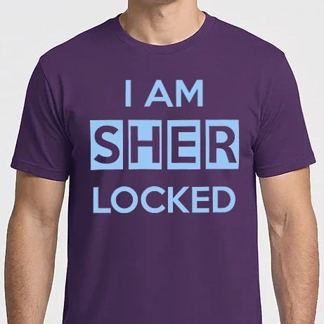 Férfi Imperial póló - Sherlocked