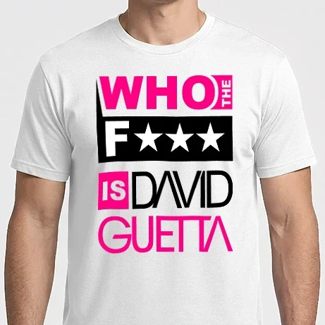 Férfi Imperial póló - Who The Fuck Is David Guetta