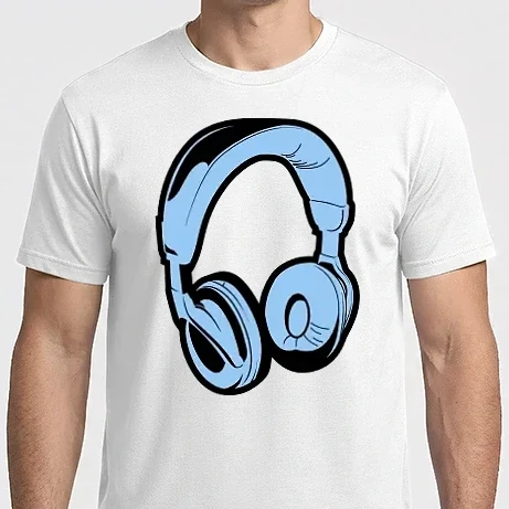 Férfi Imperial póló - Headphone 2 