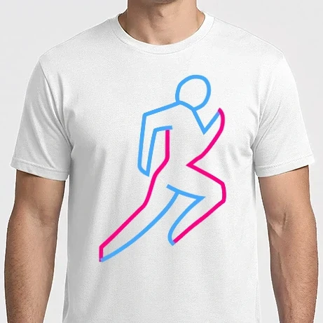 Férfi Imperial póló - Futás piktogram 2