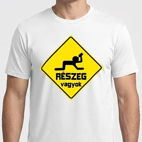 Férfi Imperial póló - Részeg vagyok