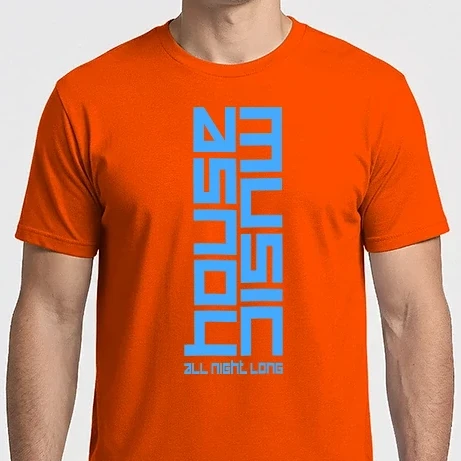 Férfi Imperial póló - House Music All Night Long