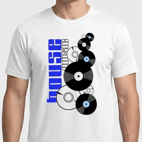 Férfi Imperial póló - House Music Vinyls
