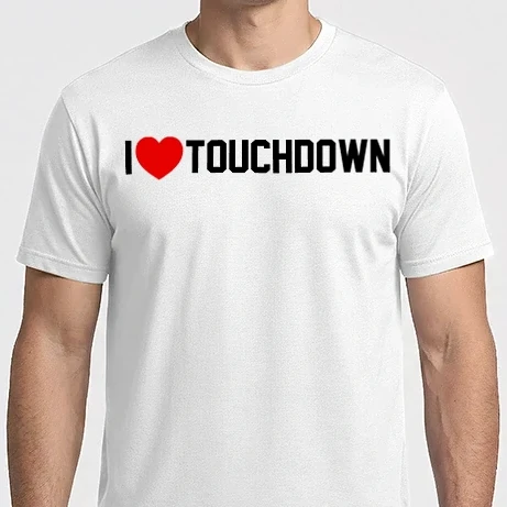 Férfi Imperial póló - i love touchdown