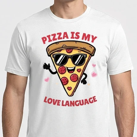 Férfi Imperial póló - Pizza
