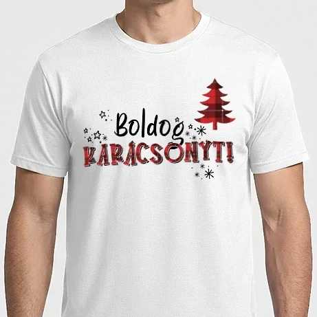 Férfi Imperial póló - Boldog Karácsonyt!
