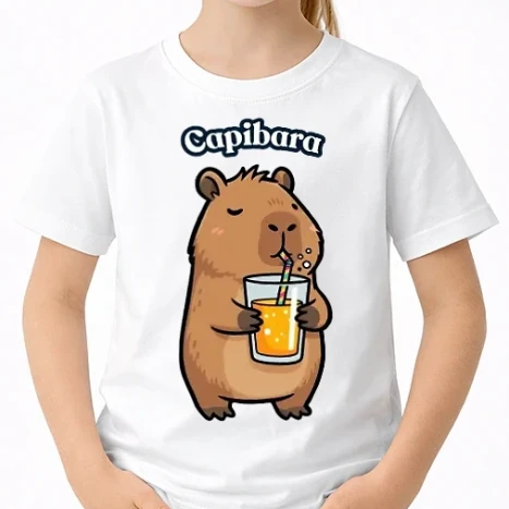Uniszex gyerek Póló - Capibara