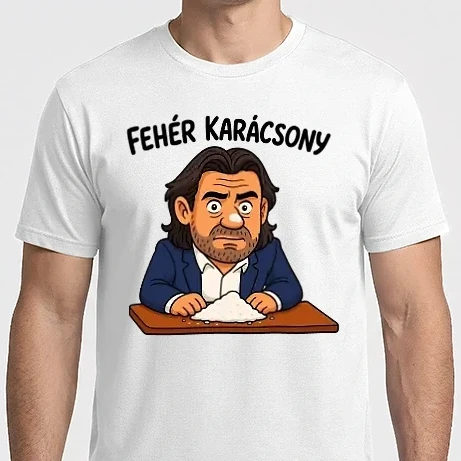 Férfi Imperial póló - fehérkarácsony