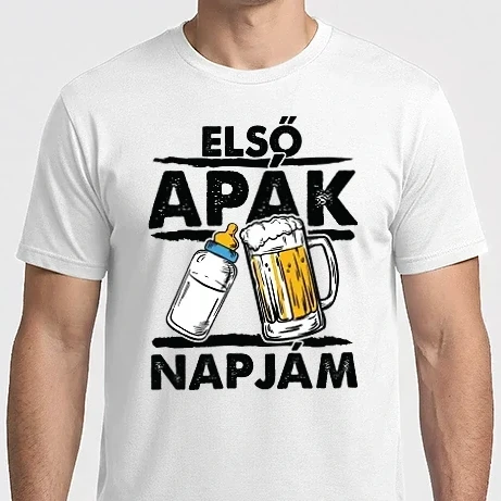 Férfi Imperial póló - Első apáknapja