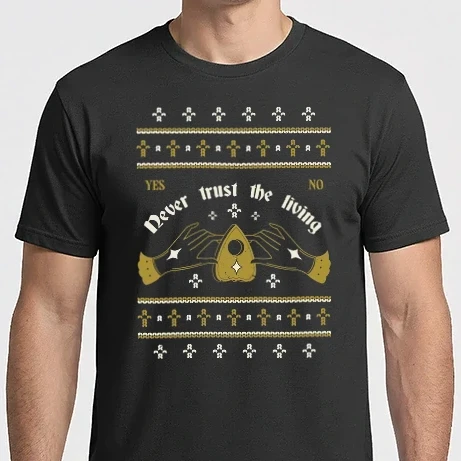 Férfi Imperial póló - Ouija Karácsonyi minta