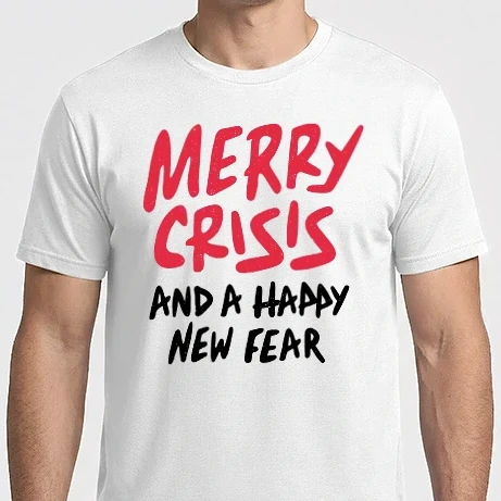 Férfi Imperial póló - Merry Crisis and a Happy New Fear